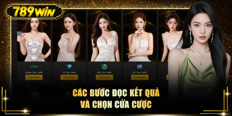 cac buoc doc ket qua va chon cua cuoc Các bước đọc kết quả và chọn cửa cược