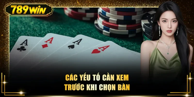 cac yeu to can xem truoc khi chon ban Các yếu tố cần xem trước khi chọn bàn
