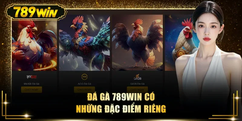Đá gà 789WIN có những đặc điểm riêng