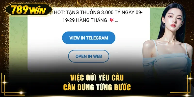 viec gui yeu cau can dung tung buoc Việc gửi yêu cầu cần đúng từng bước